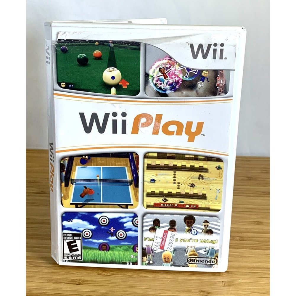 Wii Play (Nintendo Wii, 2007) Pre-Owned FULLY TESTED ✅️